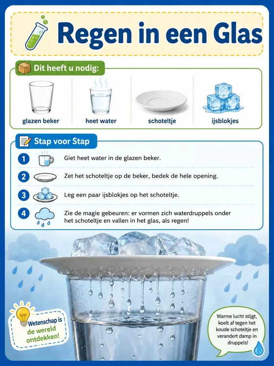 Condensatie en de Watercyclus